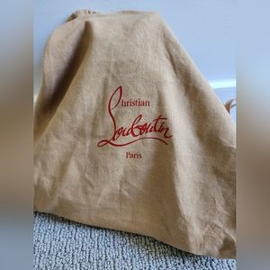 Louboutin Straw Bag